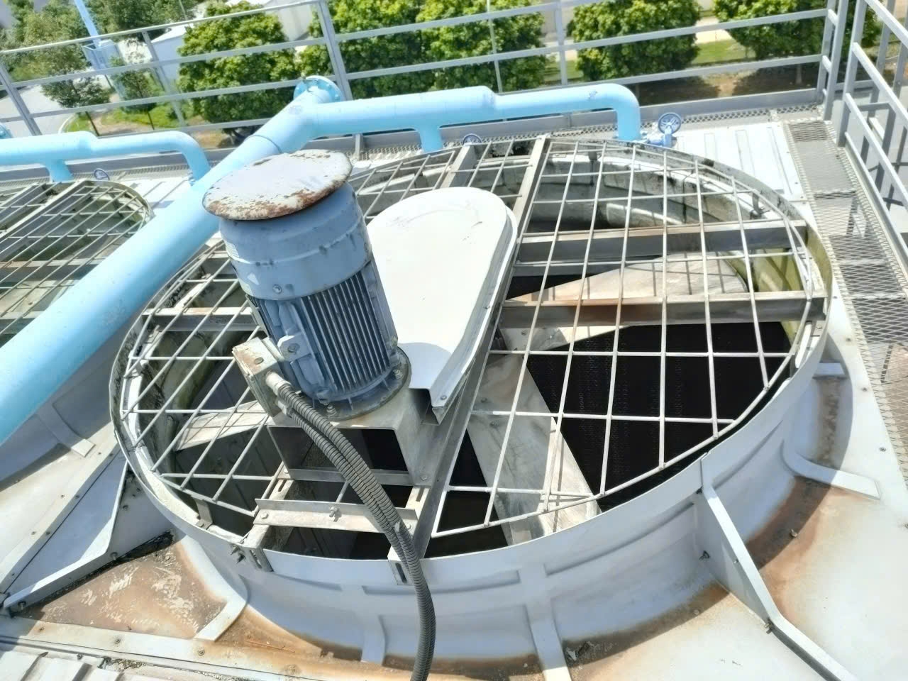 Sửa chữa quạt tháp giải nhiệt tại Nam Định